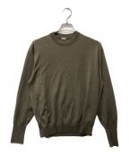 A.PRESSEアプレッセ）の古着「L/S Knit T-Shirt」｜ブラウン