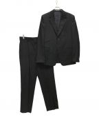 Yohji Yamamoto Costume D’Hommeヨウジヤマモトコスチュームドオム）の古着「COSTUME D’HOMME SUITS GABARDINE 2BUTTON SINGLE JACKET」｜ブラック