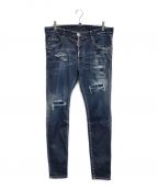 DSQUARED2ディースクエアード）の古着「Super Twinky Jeans」｜インディゴ