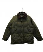 Barbourバブアー）の古着「DOWN FIELD BEDALE JACKET」｜セージグリーン