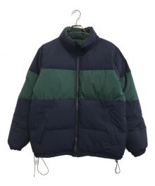 FTC（エフティーシー）の古着「REVERSIBLE DOWN JACKET」｜ネイビー×グリーン