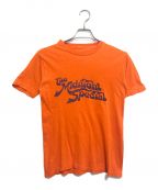 シネマtシャツシネマｔシャツ）の古着「70sTHE MIDNIGHT SPECIAL(ミッドナイトスペシャル) シネマTシャツ」｜オレンジ