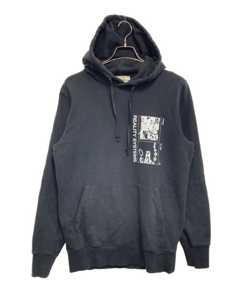 1017 ALYX 9SM（アリクス）1017 ALYX 9SM (アリクス) GRID HOODIE/パーカ ブラック サイズ:Mの古着・服飾アイテム