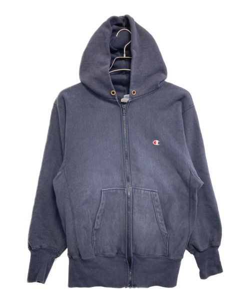 Champion（チャンピオン）Champion (チャンピオン) リバースウィーブジップパーカー ブラック サイズ:Mの古着・服飾アイテム