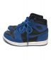 NIKE (ナイキ) AIR JORDAN 1 RETRO HIGH OG ブルー×ブラック サイズ:USA7.5/EUR40.5/UK6.5/CM25.5：15000円