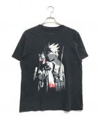 アニメーションTシャツアニメーションTシャツ）の古着「NARUTO Tシャツ」｜ブラック