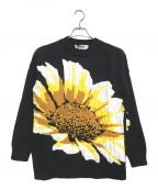 MSGMエムエスジーエム）の古着「Flower Print Sweater」｜ブラック