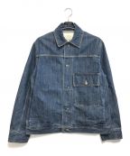 STUDIO NICHOLSONスタジオ ニコルソン）の古着「CARBON SELVEDGE DENIM JACKET」｜インディゴ