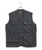 Needlesニードルズ）の古着「FIELD VEST - C/N OXFORD CLOTH」｜ブラック