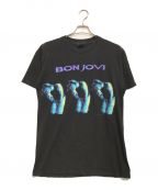 バンドTシャツバンドTシャツ）の古着「90s BON JOVI(ボン・ジョヴィ) バンドTシャツ」｜ブラック