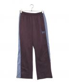 Needlesニードルズ）の古着「Papillon Emb Side Line Track Pant」｜ブラウン