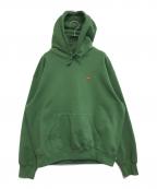 SUPREMEシュプリーム）の古着「Small Box Hooded Sweatshirt」｜グリーン