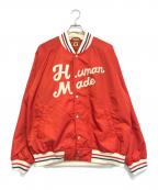 HUMAN MADEヒューマンメイド）の古着「NYLON STADIUM JACKET」｜レッド