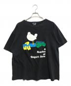 バンドTシャツバンドTシャツ）の古着「90s WOODSTOCK(ウッドストック) バンドTシャツ」｜ブラック