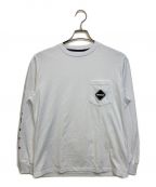 F.C.R.B.エフシーアールビー）の古着「L/S AUTHENTIC TEAM POCKET TEE」｜ホワイト