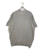 ikijiイキジ）の古着「Molded short sleeve crewneck」｜ベージュ