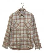 VISVIMビズビム）の古着「DEDWOOD SHIRT L/S」｜ピンク