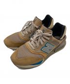 NEW BALANCE×KITH×nonnativeニューバランス×キス×ノンネイティブ）の古着「ローカットスニーカー」｜ベージュ