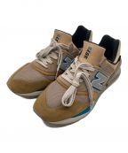 NEW BALANCE×KITH×nonnativeニューバランス×キス×ノンネイティブ）の古着「ローカットスニーカー」｜ベージュ