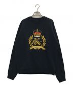 KITHキス）の古着「Crest Crewneck」｜ネイビー