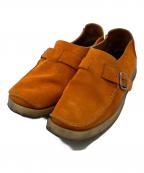 PADMORE&BARNES×KAPTAIN SUNSHINEパドモア&バーンズ×キャプテンサンシャイン）の古着「アランモカシン」｜オレンジ