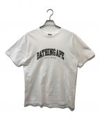 A BATHING APEアベイシングエイプ）の古着「1st Camo T-Shirt」｜ホワイト