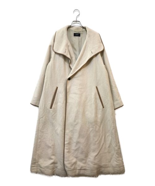 LOEFF（ロエフ）LOEFF (ロエフ) ドビーテントガウンコート アイボリー サイズ:1の古着・服飾アイテム