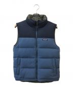 Patagoniaパタゴニア）の古着「Reversible Bivy Down Vest」｜ネイビー