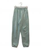 unknownアンノーン）の古着「Cross Rhinestone Joggers」｜スカイブルー