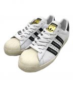 adidas Originals×HUMAN MADEアディダスオリジナル×ヒューマンメイド）の古着「Superstar 80s」｜ホワイト