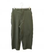 THE NORTHFACE PURPLELABELザ・ノースフェイス パープルレーベル）の古着「Stretch Twill Wide Tapered Field Pants」｜カーキ