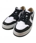 NIKEナイキ）の古着「AIR JORDAN 1 ELEVATE LOW」｜ホワイト×ブラック