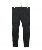 DSQUARED2ディースクエアード）の古着「Super Twinky Jean」｜ブラック