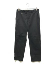 uniform experiment（ユニフォームエクスペリメント）の古着「SIDE POCKET TAPERED PANTS」｜ブラック