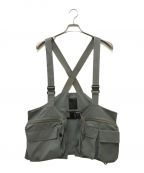 DAIWA PIER39ダイワ ピア39）の古着「MULCH POCKET MESH TOOL VEST BV-35020」｜グレー