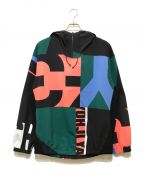 Y-3ワイスリー）の古着「M SWM AOP QUARTER-ZIP HOODED JACKET　FN5725」｜ブラック