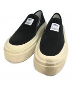 MM6 Maison Margielaエムエムシックス メゾンマルジェラ）の古着「RUBBER SOLE SLIP ON S59WR0087」｜ブラック