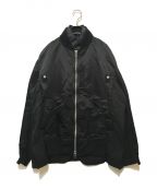 sacaiサカイ）の古着「MA-1×Suiting blouson　21-02457M」｜ブラック