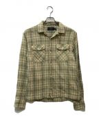 RRLダブルアールエル）の古着「CARTER CAMP SHIRT」｜ベージュ