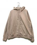 Maison Margielaメゾンマルジェラ）の古着「SWEAT PARKA　S50HG0046」｜ピンク