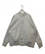 Champion REVERSE WEAVE×BEAMS by MIN-NANOチャンピオン リバース ウィーブ×ビームス バイ ミンナノ）の古着「別注リバースウィーブスウェットカーディガン」｜グレー