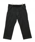 ACRONYMアクロニウム）の古着「COTTON WEB BELT VENT PANTS　P55-KI」｜ブラック