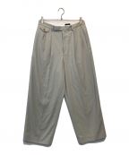 YLEVEイレーヴ）の古着「HIGH TWIST COTTON GABARDINE TR」｜グレー