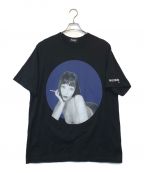 YOHJI YAMAMOTO×WILDSIDEヨウジヤマモト×ワイルドサイド）の古着「Kie Einzelganger Portrait T-shirt」｜ブラック