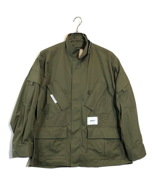 WTAPS（ダブルタップス）WTAPS (ダブルタップス) 22SS CONCEAL JACKET COPO. WEATHER カーキ サイズ:01の古着・服飾アイテム