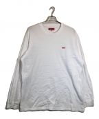 SUPREMEシュプリーム）の古着「Small Box Logo L/S Tee」｜ホワイト