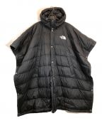 THE NORTH FACEザ ノース フェイス）の古着「Padded Poncho Coat」｜ブラック