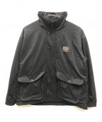 is-nessイズネス）の古着「SHAKA SHAKA NYLON JACKET」｜ブラック