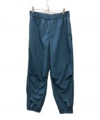 UNIVERSAL PRODUCTS.ユニバーサルプロダクツ）の古着「NYLON SHELL TRACK PANTS」｜ブルー