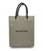 BALENCIAGAバレンシアガ）の古着「LARGE SHOPPING BAG」｜グレージュ